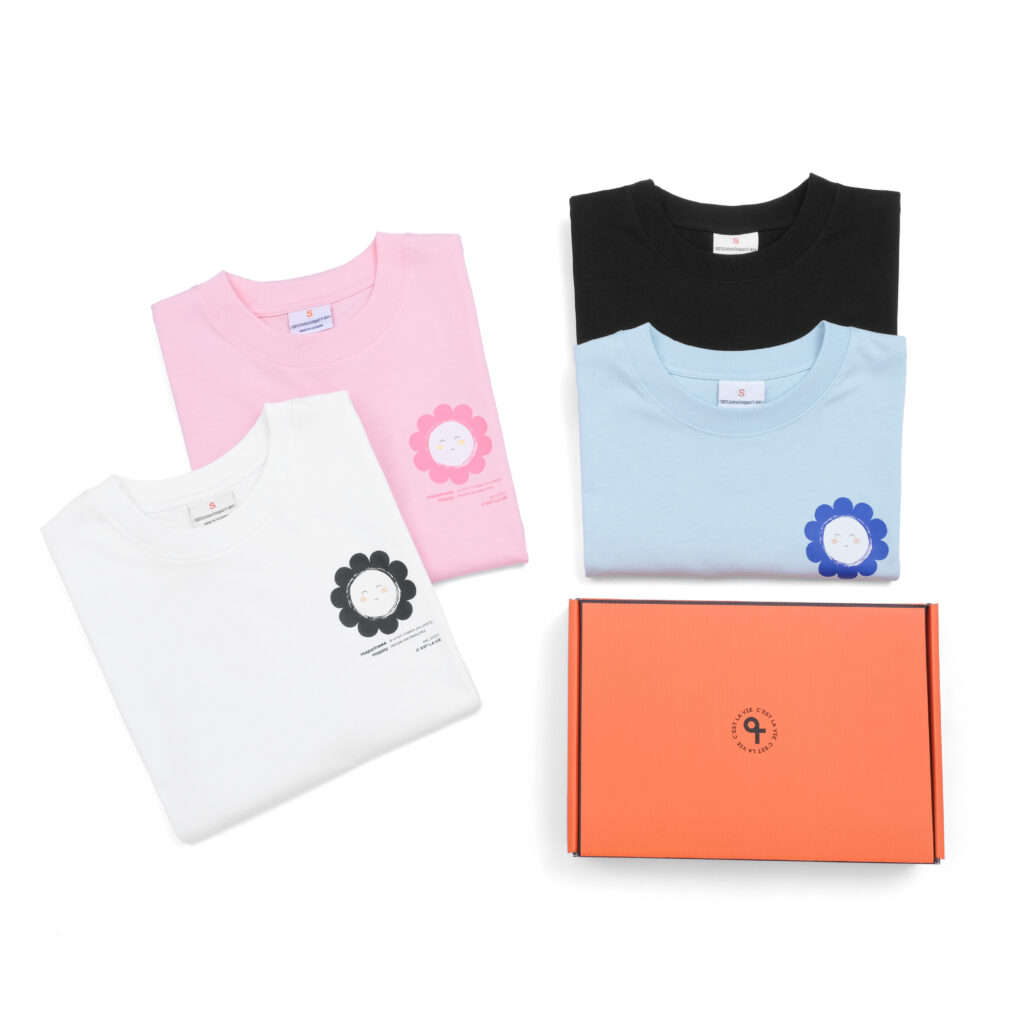 Áo thun unisex local brand form rộng, cotton 100%. Thoải mái, cá tính, dành cho Gen Z yêu bản thân mỗi ngày – C’est La Vie.