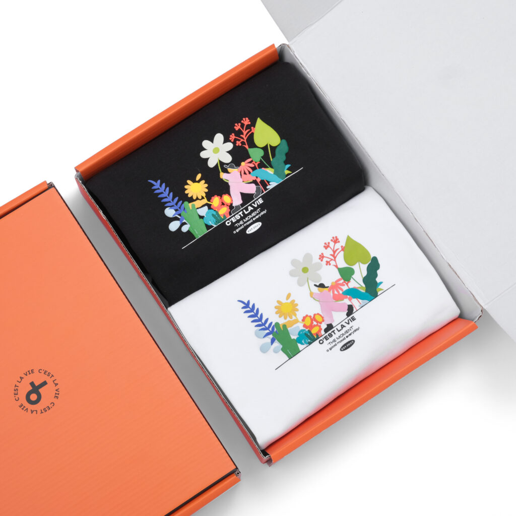 Áo thun unisex local brand form rộng, cotton 100%. Thoải mái, cá tính, dành cho Gen Z yêu bản thân mỗi ngày – C’est La Vie.