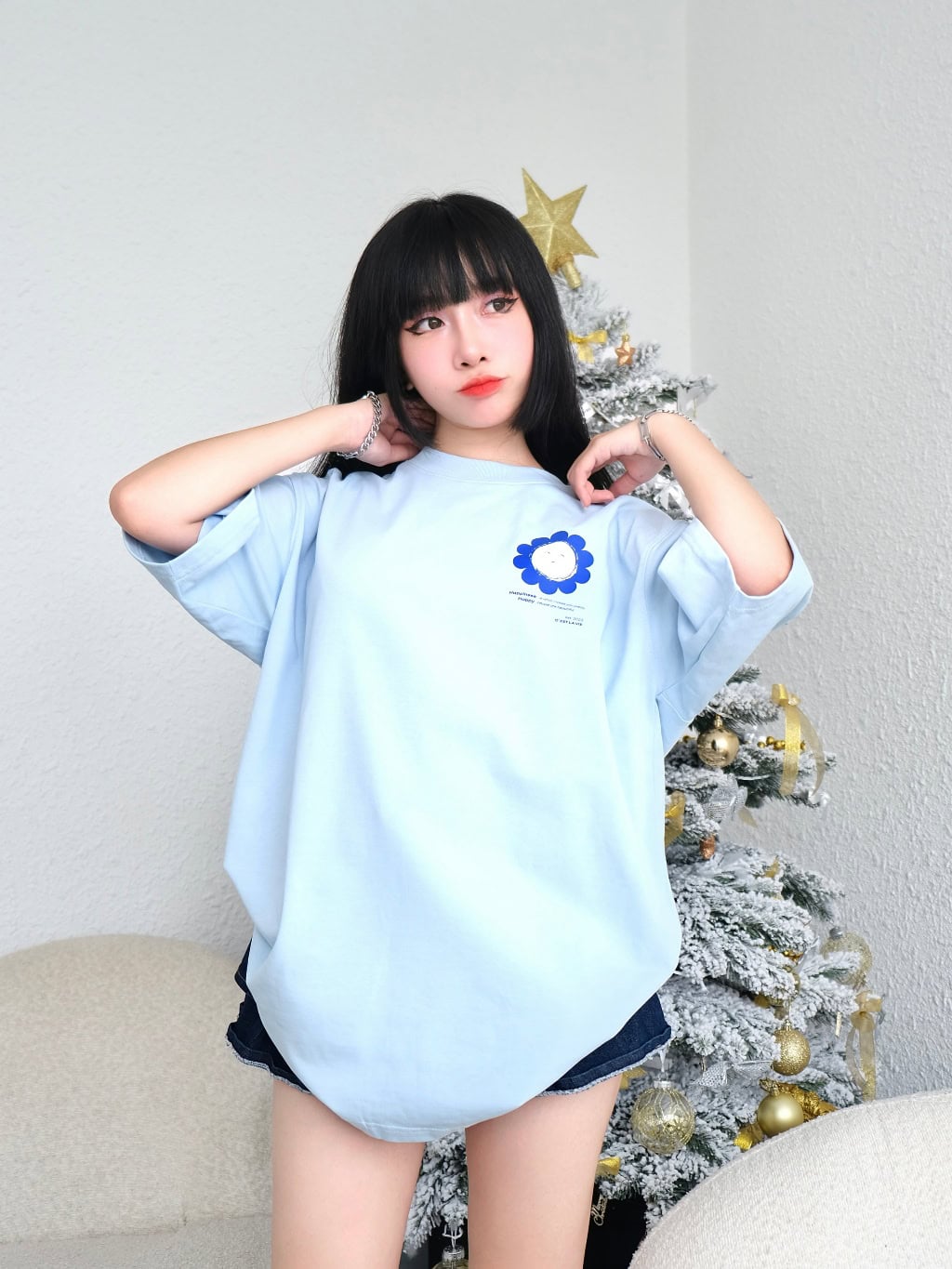 5 Cách Phối Đồ Áo Thun Oversize Cực Đẹp Cho Bất Kì