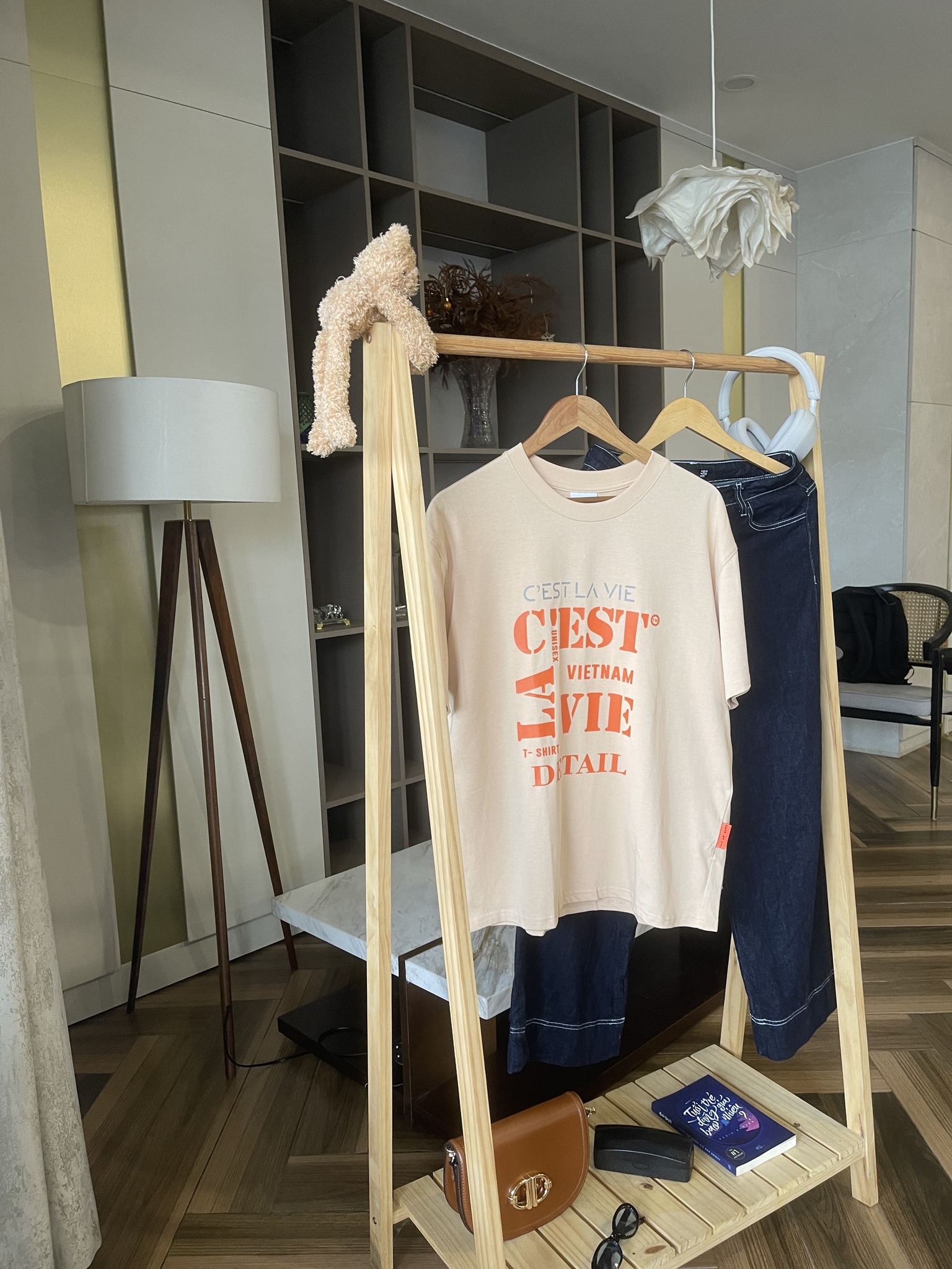 ao-thun-oversize-cslavie-set-be-hinh-1 – Cách phối đồ áo thun unisex cực chất cho cả nam lẫn nữ
