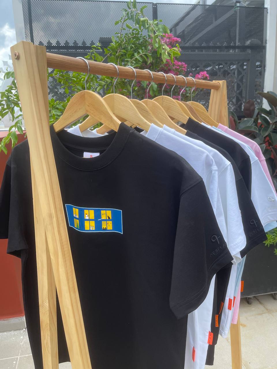 áo thun oversize cslavie unisex the windows