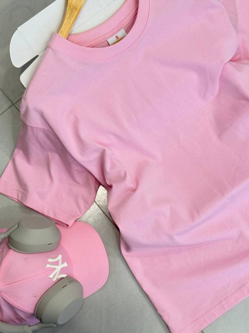 local brand Việt Nam với áo thun oversize cslavie–pink