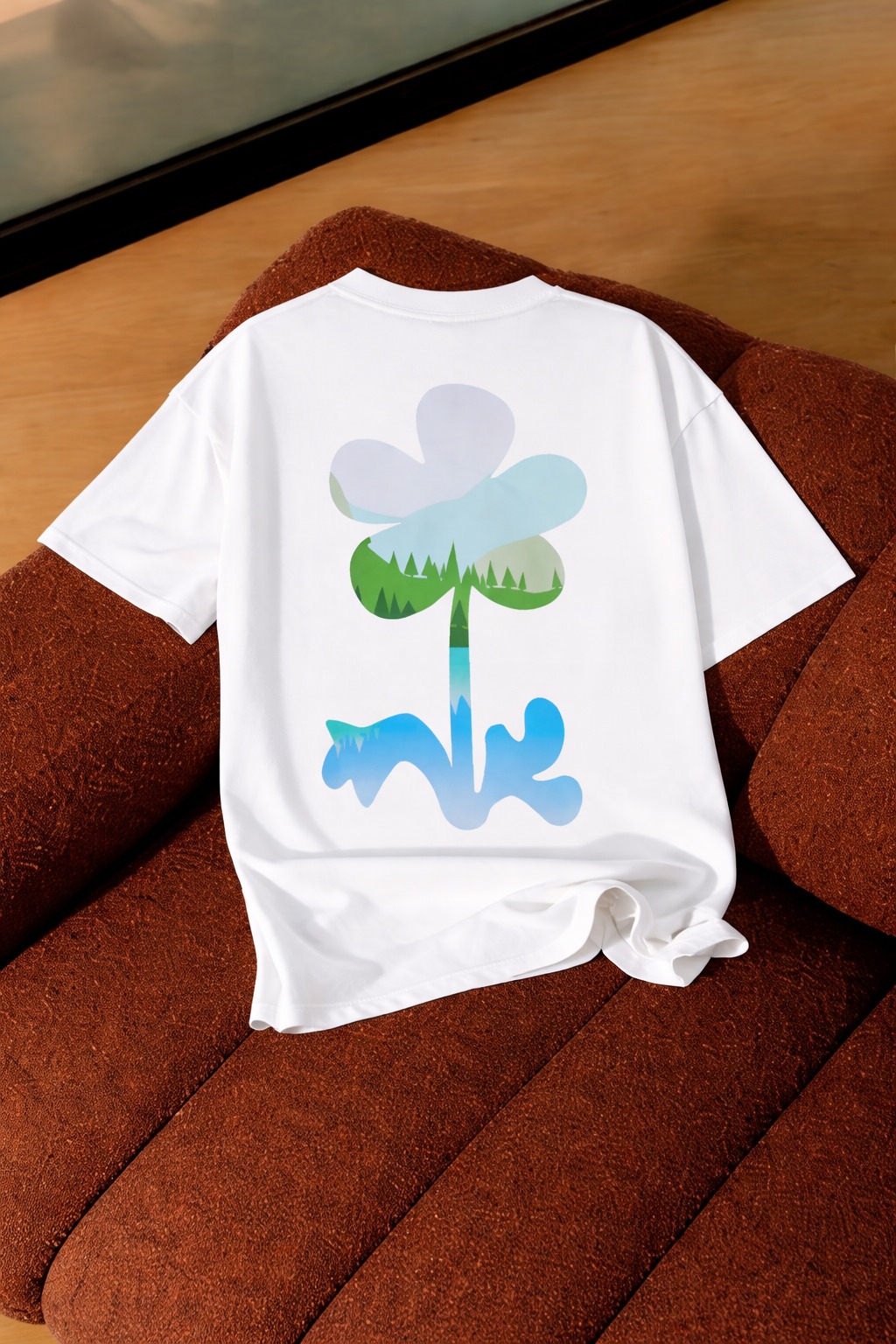 Áo thun polyester và cotton đẹp, dễ phối đồ