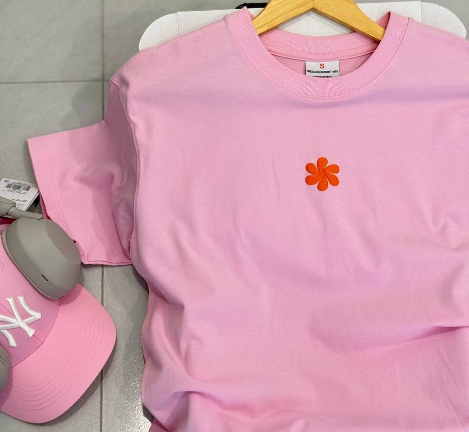 áo thun unisex cslavie pink back e1774761826370