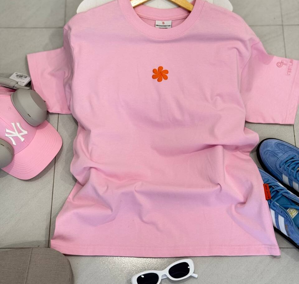 áo thun unisex cslavie pink back e1774761893936