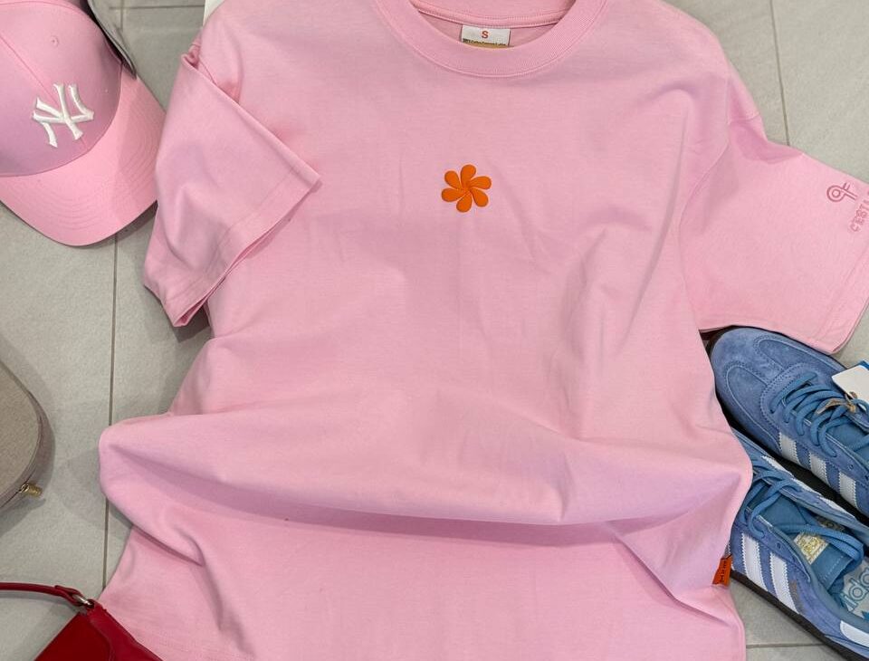 áo thun unisex cslavie pink back e1774762018243