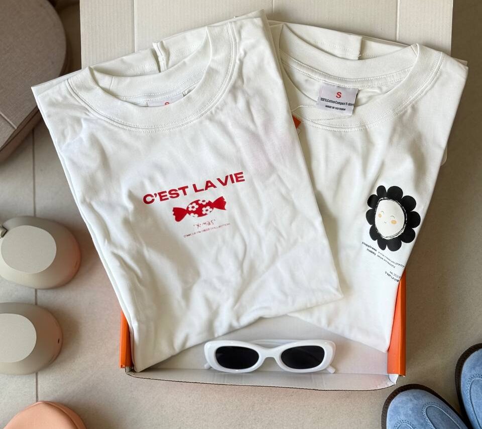áo thun unisex cslavie white e1774762589595