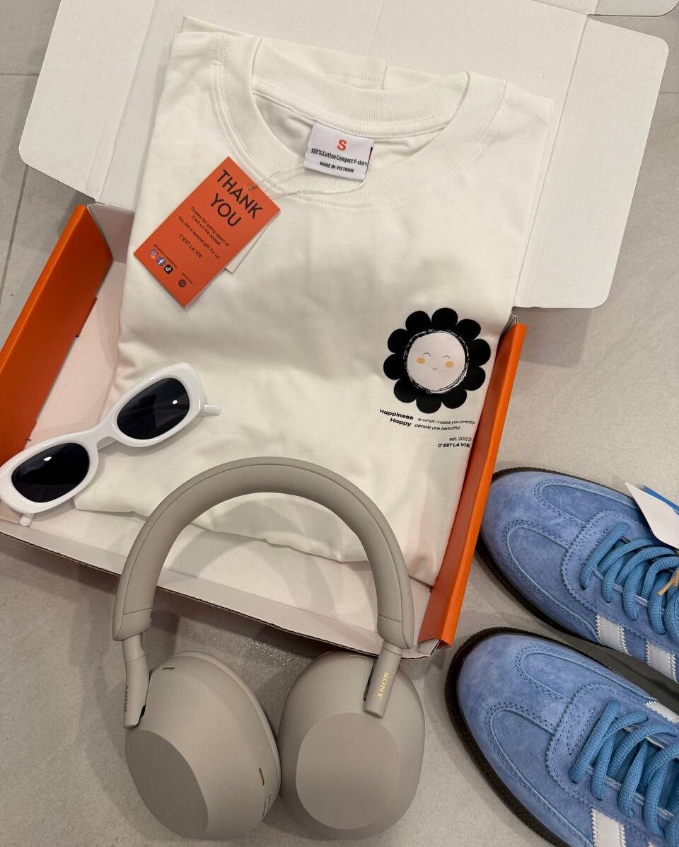 áo thun unisex cslavie white e1774762525113