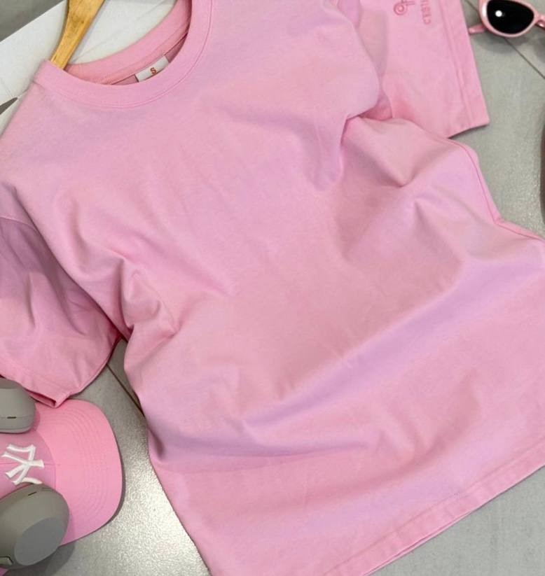 o thun oversize cslavie–set pink 394