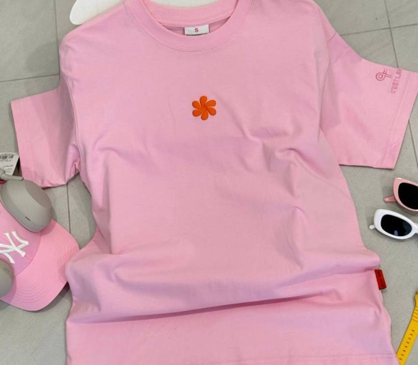 o thun oversize cslavie–set pink 797