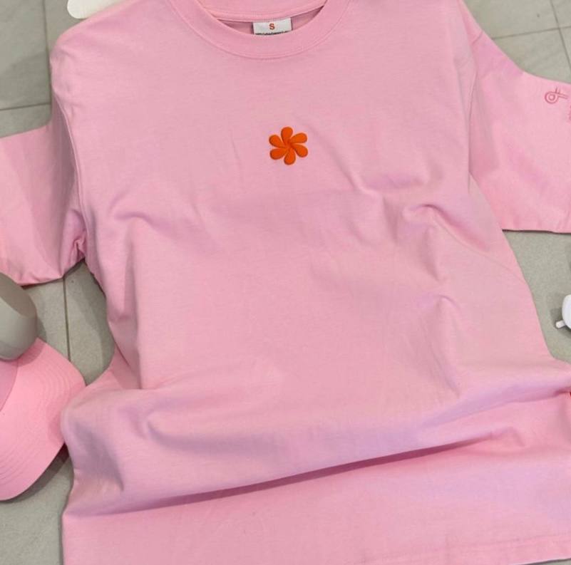o thun oversize cslavie–set pink 805